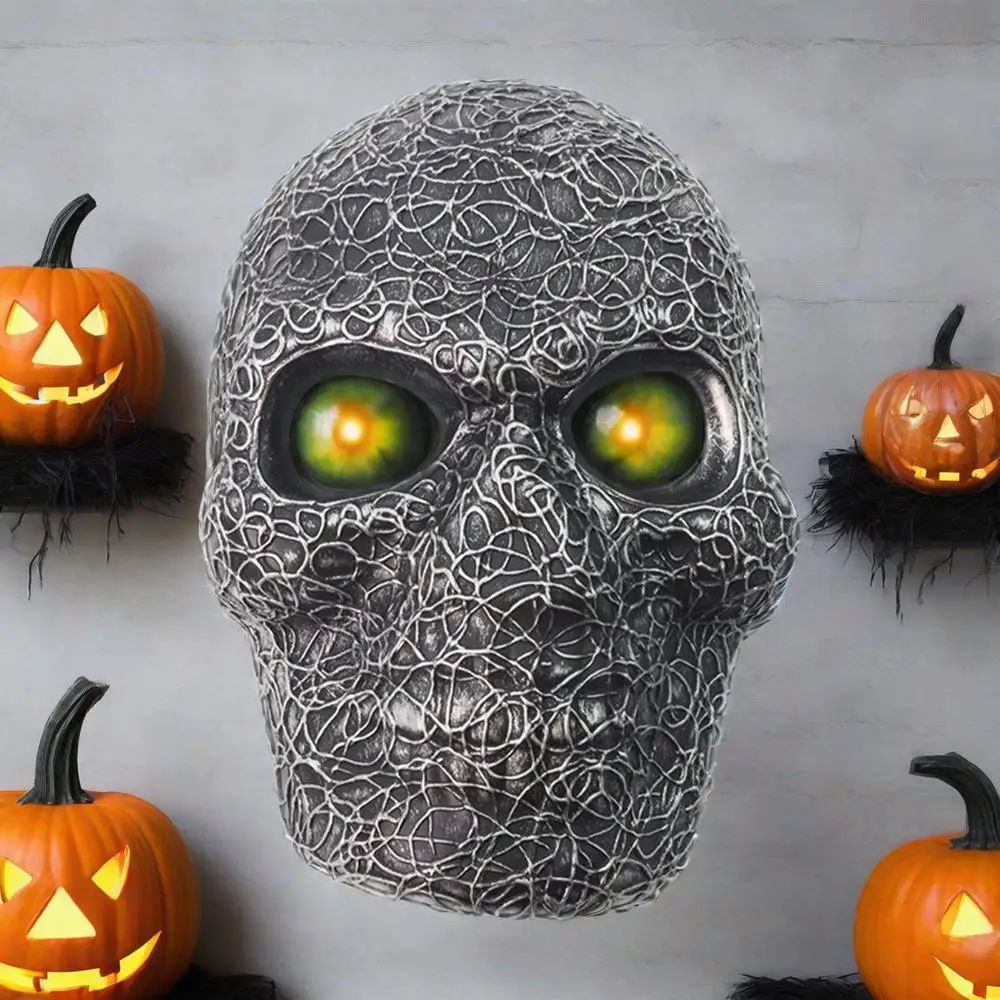 Halloween Scary Mask Ghost Skull Face Masks with Rattan Masquerade Party Decoration Props Women Men Horror Skull Full Face Mask
Halloween Scary Mask Ghost Skull Face Masks with Rattan Masquerade Party Decoration Props Women Men Horror Skull Full Face Mask