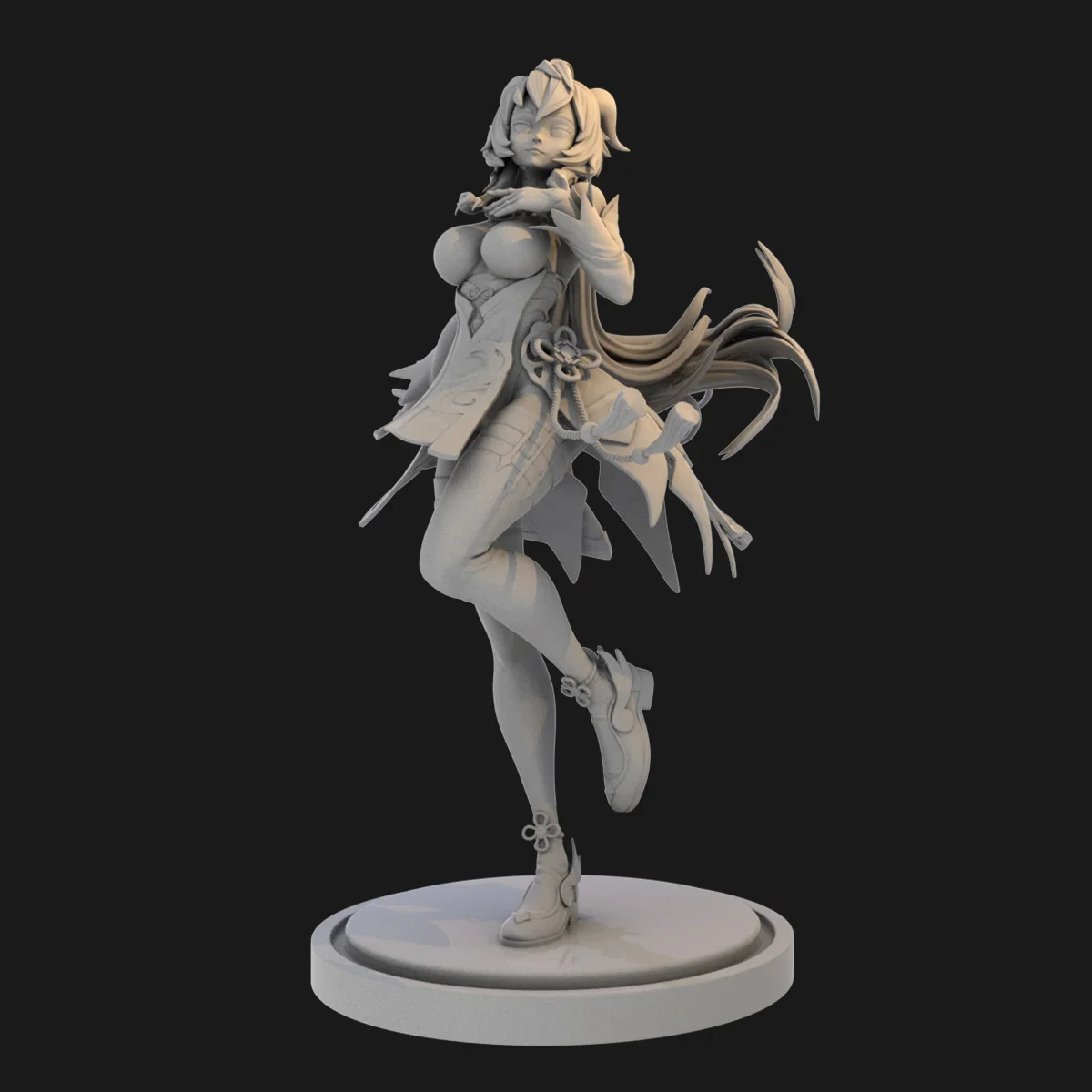 Игра анимация Genshin Impact Ganyu 1/24 GK 1/12 ручная 3D-печать Смола Неокрашенная модель
Игра анимация Genshin Impact Ganyu 1/24 GK 1/12 ручная 3D-печать Смола Неокрашенная модель