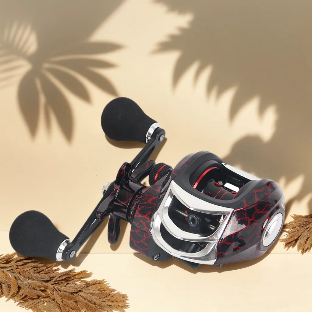 Baitcasting Fishing Reel 7.2:1 Gear Ratio Max Drag 8kg with Aluminum Spool Ultra Light Coil for Freshwater Fishing Wheel
Baitcasting Fishing Reel 7.2:1 Gear Ratio Max Drag 8kg with Aluminum Spool Ultra Light Coil for Freshwater Fishing Wheel