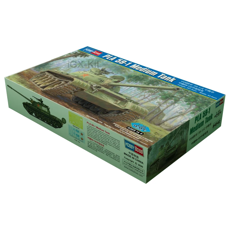 Hobbyboss 84542 масштаб 1/35, PLA 59-1 Type59-1, средний танк, автомобиль, хобби, игрушка для рукоделия, пластиковая модель, строительный комплект
Hobbyboss 84542 масштаб 1/35, PLA 59-1 Type59-1, средний танк, автомобиль, хобби, игрушка для рукоделия, пластиковая модель, строительный комплект