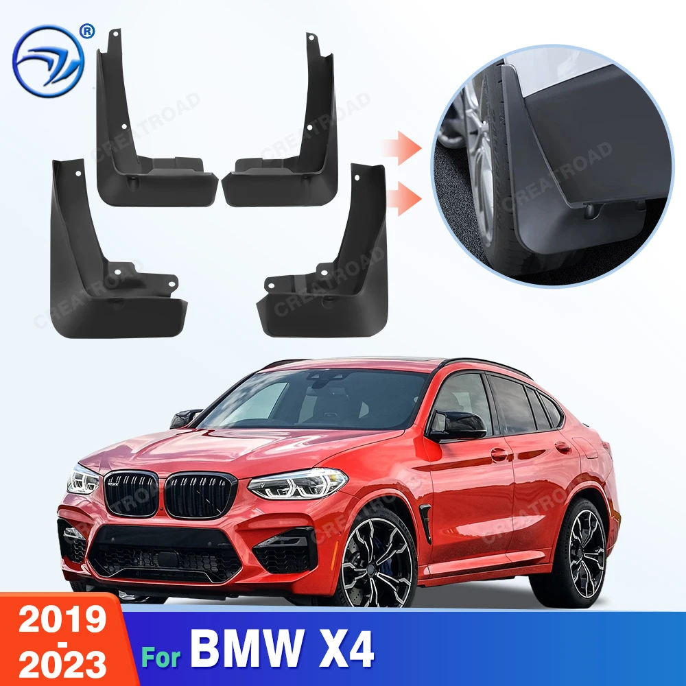 4Pcs Splash Guard Set For BMW X4 M Sport 2019 2020 2021 2022 2023 Car Mud Flaps Fender Guards Easy Install Auto Accessories
4Pcs Splash Guard Set For BMW X4 M Sport 2019 2020 2021 2022 2023 Car Mud Flaps Fender Guards Easy Install Auto Accessories