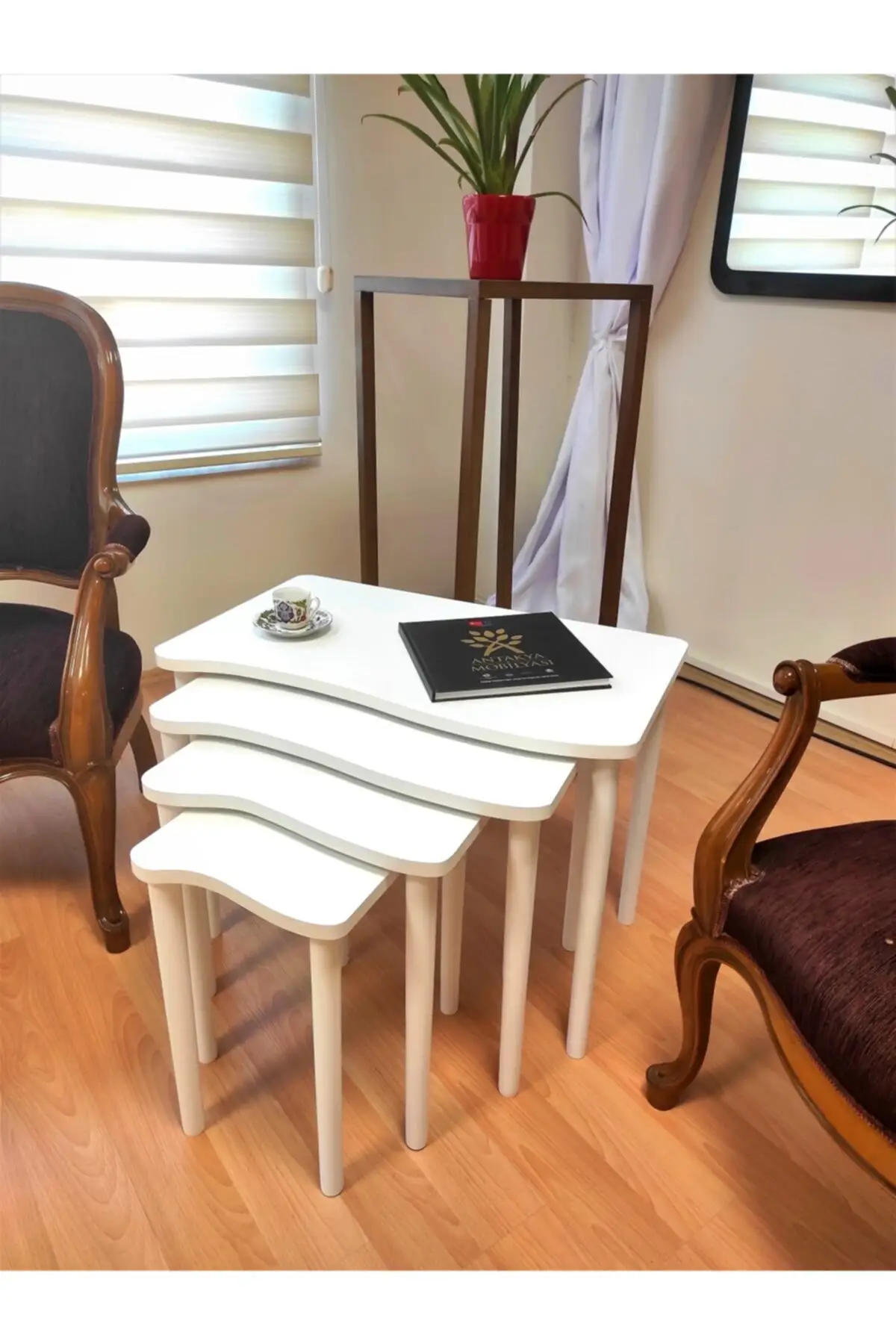 DOLBOVI Antioch Zigon Coffee Table 4 PCs Mdf Top Table-Wood Material Foot Coffee Table
DOLBOVI Antioch Zigon Coffee Table 4 PCs Mdf Top Table-Wood Material Foot Coffee Table