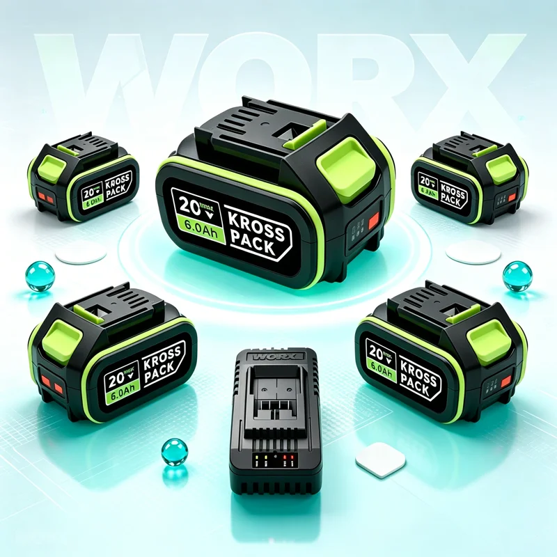Original Genuine Worx 20V 6Ah 8Ah Lithium ion Battery,FOR WORX WA3016 WA3023 WA3054 WA3027 WA3406 WU279 WU294 WU362 WU388 Series
Original Genuine Worx 20V 6Ah 8Ah Lithium ion Battery,FOR WORX WA3016 WA3023 WA3054 WA3027 WA3406 WU279 WU294 WU362 WU388 Series