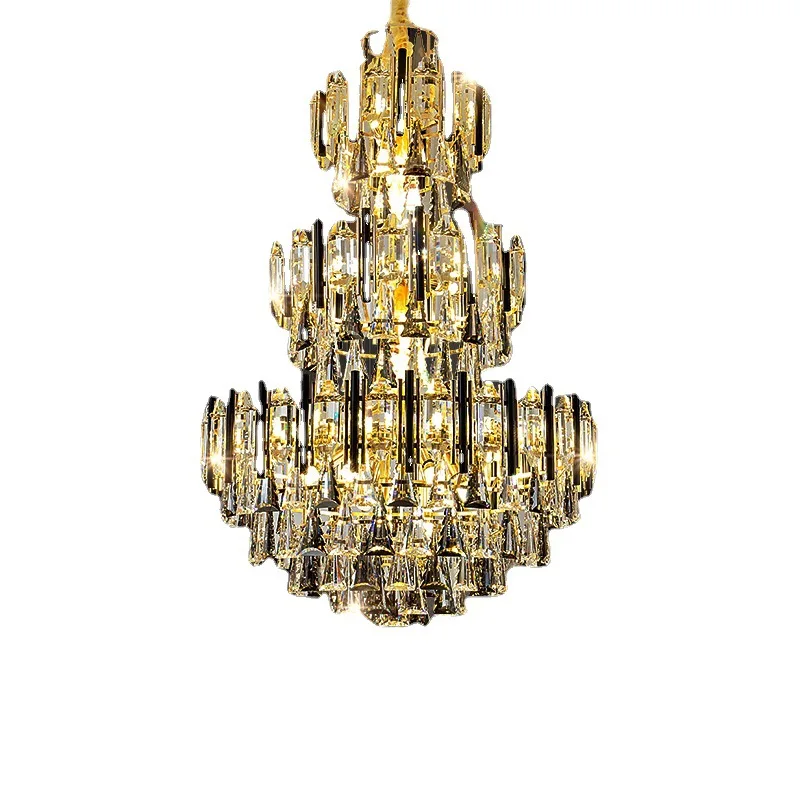Duplex building chandelier, villa living room lamp, post-modern light luxury
Duplex building chandelier, villa living room lamp, post-modern light luxury