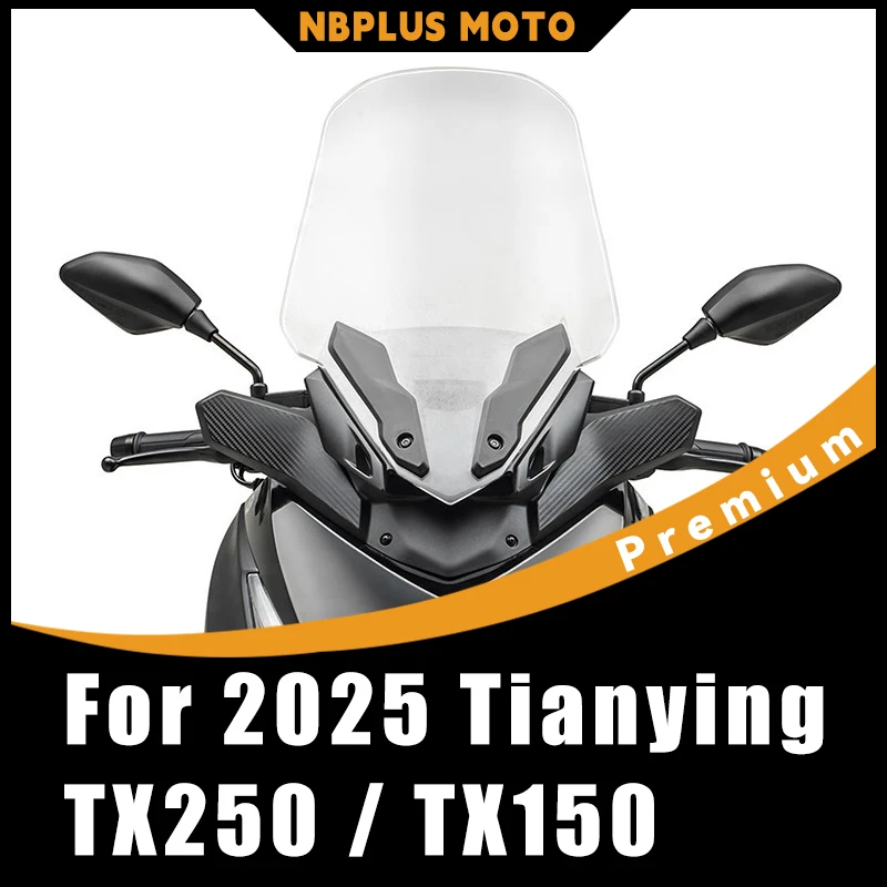 【Premium】For 2025 Tianying TX250 / TX150 Modified Heightened Thickened Front Windshield Accessories
【Premium】For 2025 Tianying TX250 / TX150 Modified Heightened Thickened Front Windshield Accessories