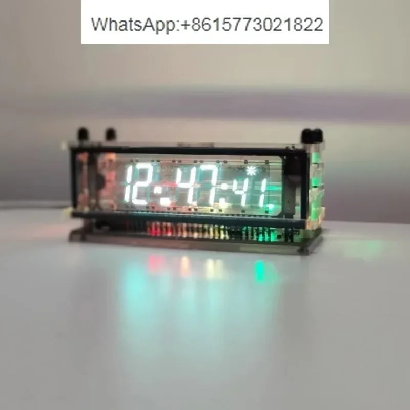 Colorful VFD Clock WiFi VFD RGB Color VFD Screen with Summer Time
Colorful VFD Clock WiFi VFD RGB Color VFD Screen with Summer Time