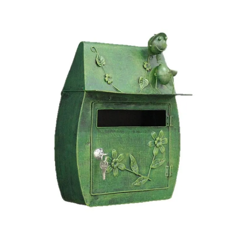 Animal wrought iron mailbox Metal wall hanging Vintage handmade creative mailbox Home gardening handicrafts mailbox
Animal wrought iron mailbox Metal wall hanging Vintage handmade creative mailbox Home gardening handicrafts mailbox