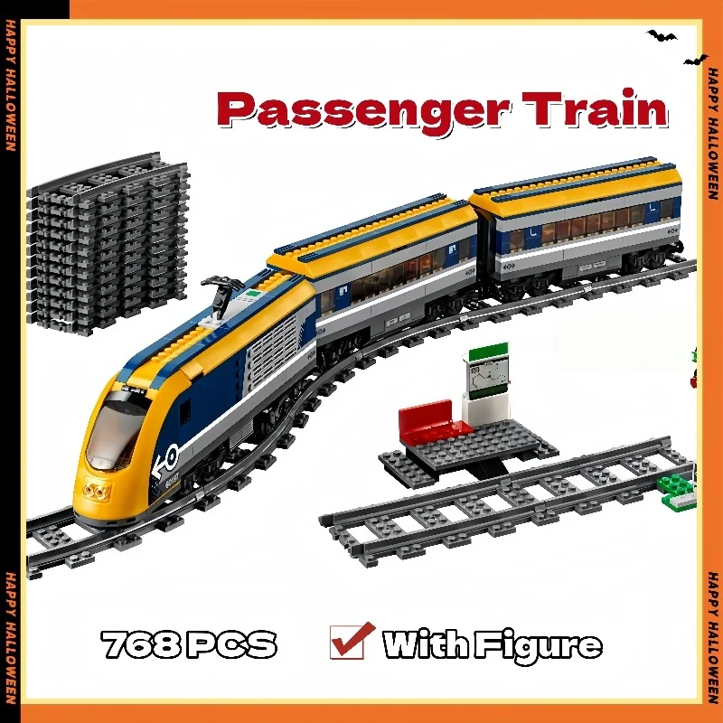 Remote Control City Passenger Train Compatible with 60197 Railway Station Building Blocks Toy Bricks Adult Kids Birthday Gifts
Remote Control City Passenger Train Compatible with 60197 Railway Station Building Blocks Toy Bricks Adult Kids Birthday Gifts