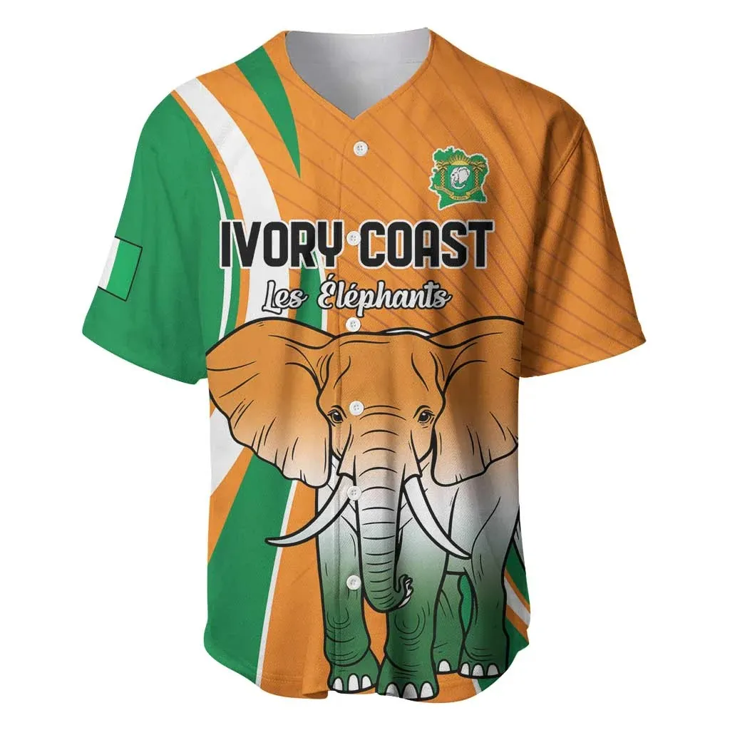 New Ethnic Style Ivory Coast Baseball Jacket, Printed with National Flag Pattern, Men's Crew Neck Short Sleeve Baseball Jacket
New Ethnic Style Ivory Coast Baseball Jacket, Printed with National Flag Pattern, Men's Crew Neck Short Sleeve Baseball Jacket