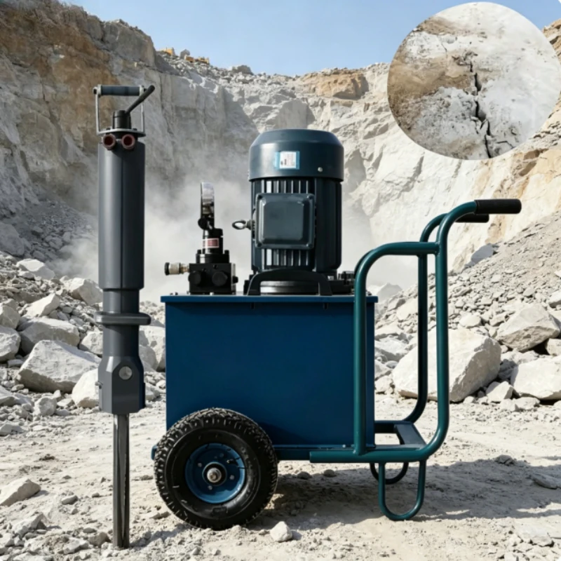 Diesel Hydraulic Stone Splitting Machine Industrial Hydraulic Rock Splitter Natural Granite Block Mining Equipment
Diesel Hydraulic Stone Splitting Machine Industrial Hydraulic Rock Splitter Natural Granite Block Mining Equipment