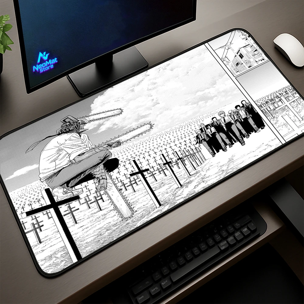 Table Pad Chainsaw Man Sleeve Desk Mat Gaming Mousepad Rubber Mouse Pad 1000x500mm Black and White Maus Pad Desktop Accessories
Table Pad Chainsaw Man Sleeve Desk Mat Gaming Mousepad Rubber Mouse Pad 1000x500mm Black and White Maus Pad Desktop Accessories