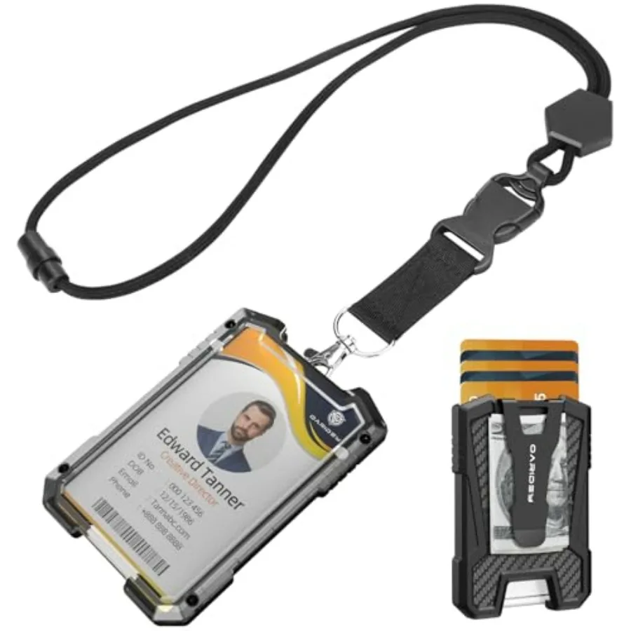 Carbon Fiber, Heavy Duty Safety Breakaway Buckle for ID Card
Carbon Fiber, Heavy Duty Safety Breakaway Buckle for ID Card