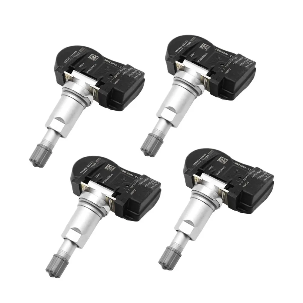 4 шт. 52933-2M550 Датчик давления в шинах TPMS 315 МГц для 2013-2014 Hyundai Accent Genesis Santa Fe 2010-2015 Kia Optima 52933-2M000
4 шт. 52933-2M550 Датчик давления в шинах TPMS 315 МГц для 2013-2014 Hyundai Accent Genesis Santa Fe 2010-2015 Kia Optima 52933-2M000