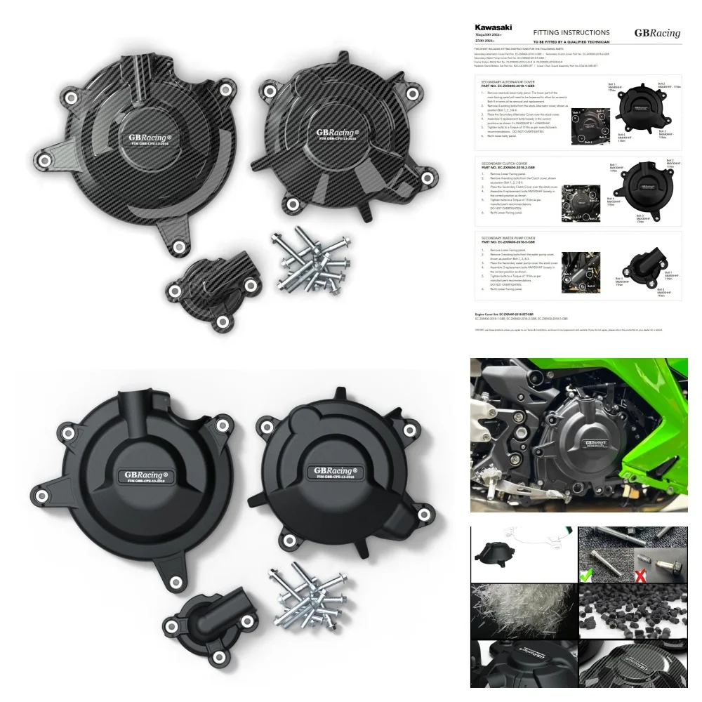 Ninja 400 2018-2023 Ninja 500 2024 2025 Motorcycles Engine Protection Cover For GB Racing For Kawasaki Ninja 400 500
Ninja 400 2018-2023 Ninja 500 2024 2025 Motorcycles Engine Protection Cover For GB Racing For Kawasaki Ninja 400 500