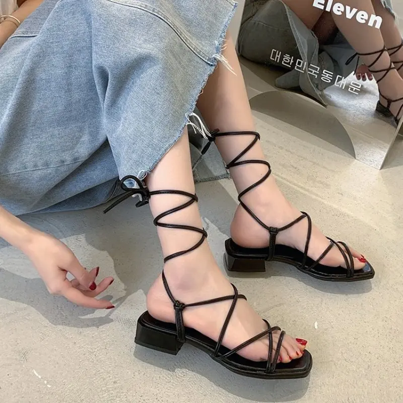 Summer Beige Heeled Sandals Female Shoe Cross-Shoes Square Toe All-Match Black Girls High Clear Comfort Block Romanesque style
Summer Beige Heeled Sandals Female Shoe Cross-Shoes Square Toe All-Match Black Girls High Clear Comfort Block Romanesque style
