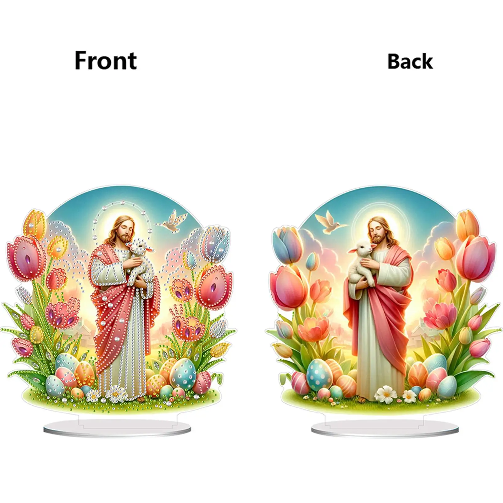 Acrylic Special Shape Easter Lamb 5D DIY Diamond Art Tabletop Decorations Diamond Painting Desktop Decors for Home Office Decor
Acrylic Special Shape Easter Lamb 5D DIY Diamond Art Tabletop Decorations Diamond Painting Desktop Decors for Home Office Decor