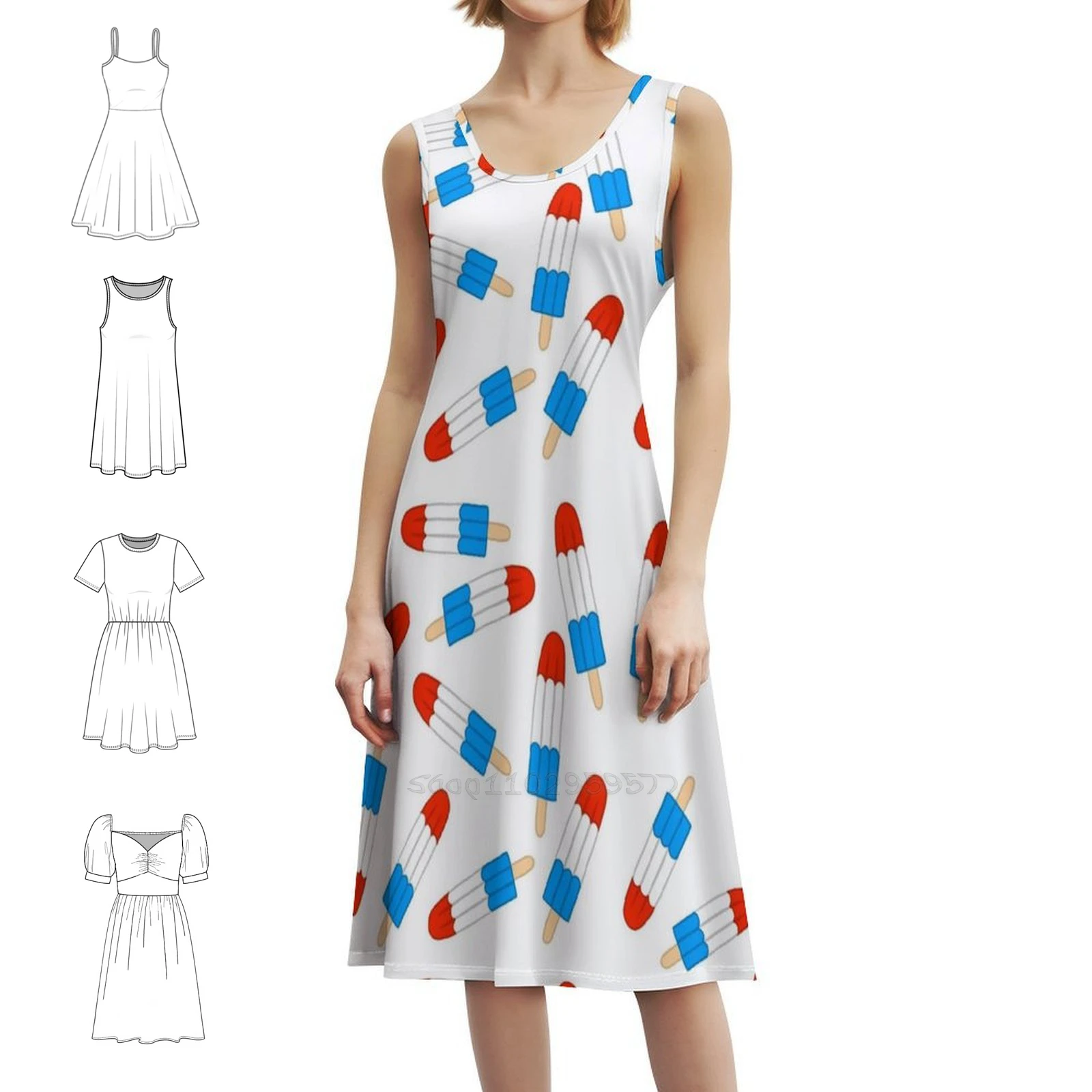 Женское уличное платье в стиле хип-хоп Rocket Popsicle с графическим принтом, вечерняя клубная одежда, ракетное мороженое, летнее июля, женское
Женское уличное платье в стиле хип-хоп Rocket Popsicle с графическим принтом, вечерняя клубная одежда, ракетное мороженое, летнее июля, женское