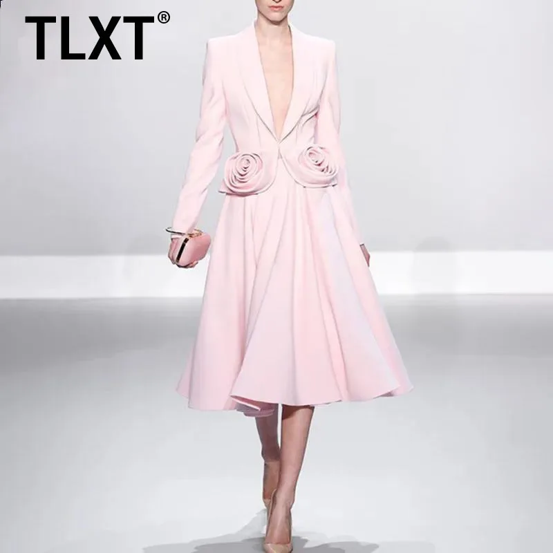 TLXT Elegant Two Piece Set For Women Lapel Long Sleeve Spliced Appliques Top High Waist A Line Skirt Solid Sets Female 2025 New
TLXT Elegant Two Piece Set For Women Lapel Long Sleeve Spliced Appliques Top High Waist A Line Skirt Solid Sets Female 2025 New