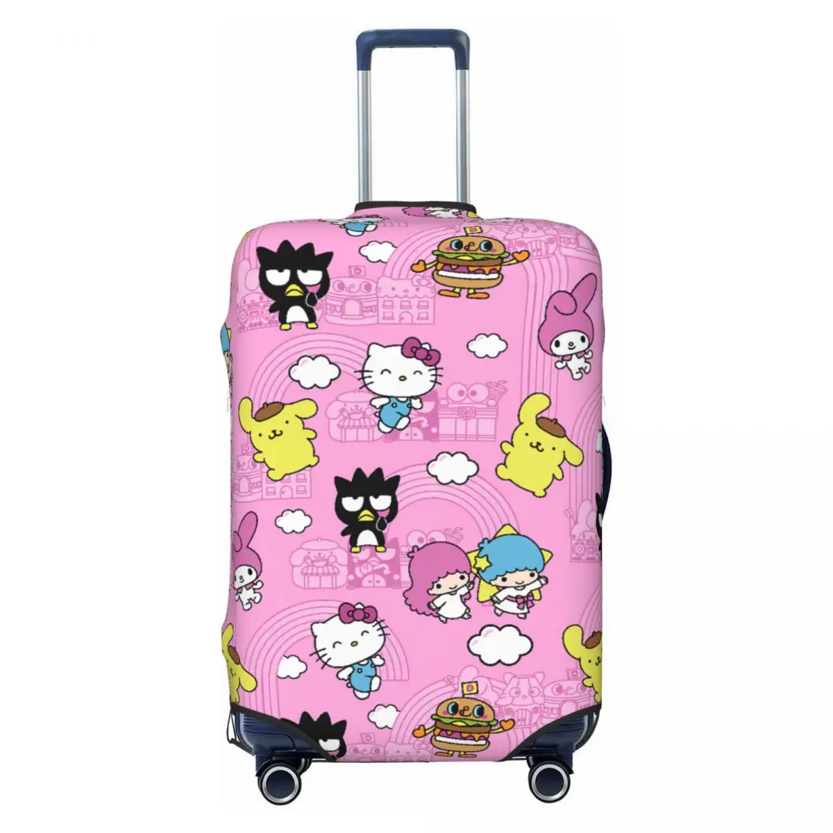 Custom Anime Character Hello Kitty Cat Luggage Cover Protector Funny Cartoon Travel Suitcase Covers for 18-32 Inch
Custom Anime Character Hello Kitty Cat Luggage Cover Protector Funny Cartoon Travel Suitcase Covers for 18-32 Inch