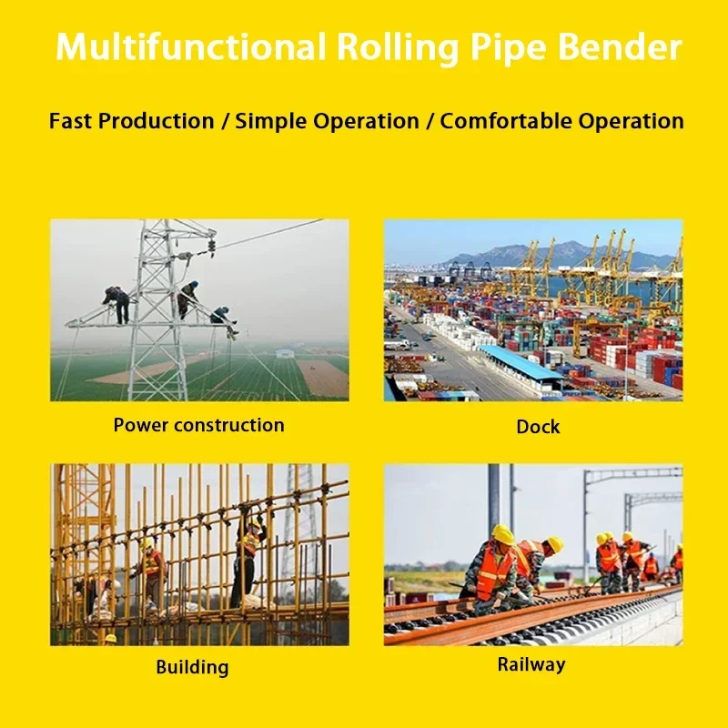 360° Hydraulic Pipe Bender Electric Bending Machine 76B Round & Square Tube Bender
360° Hydraulic Pipe Bender Electric Bending Machine 76B Round & Square Tube Bender