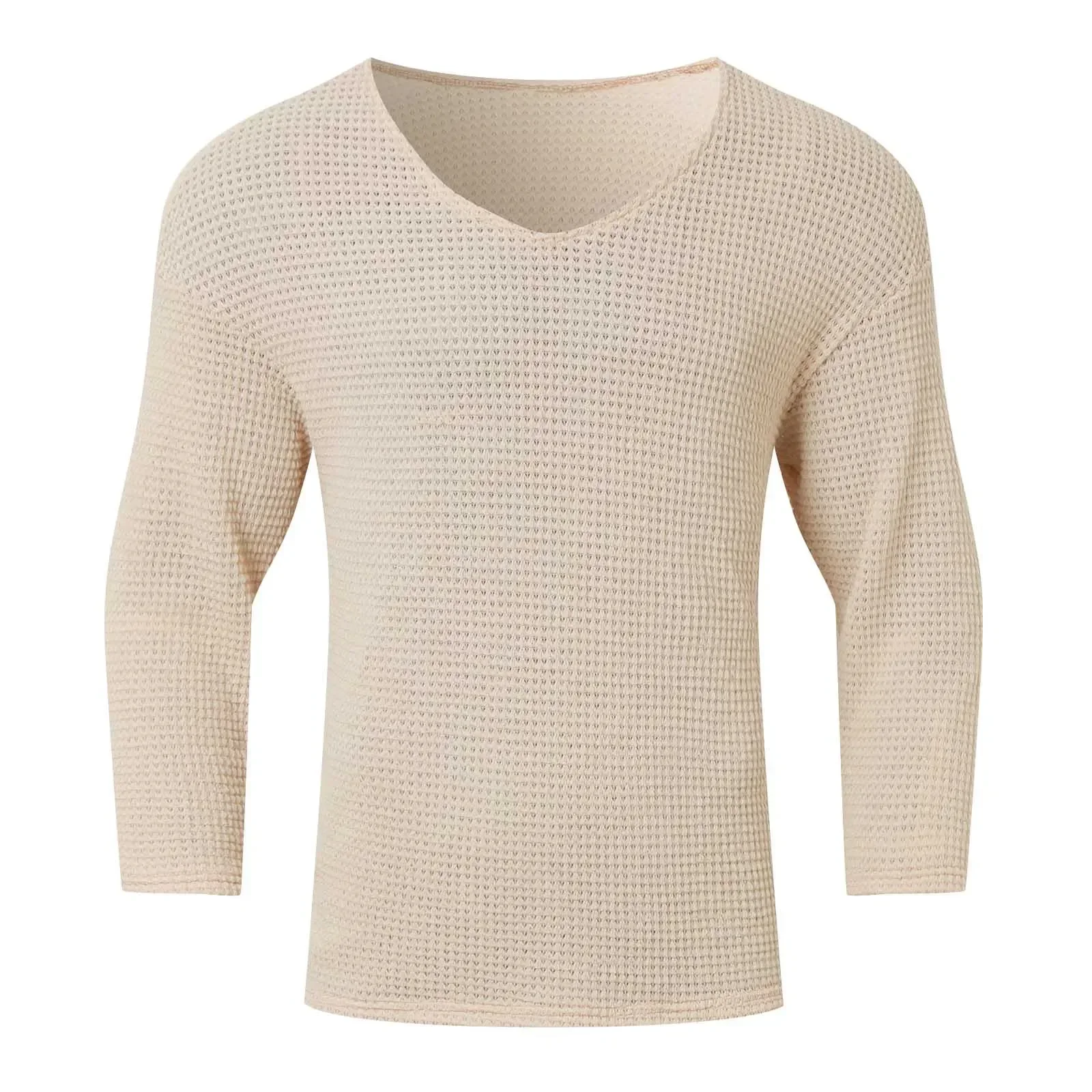 Autumn Retro Solid Color Men's V-neck Long-sleeved Top Loose Men's Hollow Knitted Sweater
Autumn Retro Solid Color Men's V-neck Long-sleeved Top Loose Men's Hollow Knitted Sweater