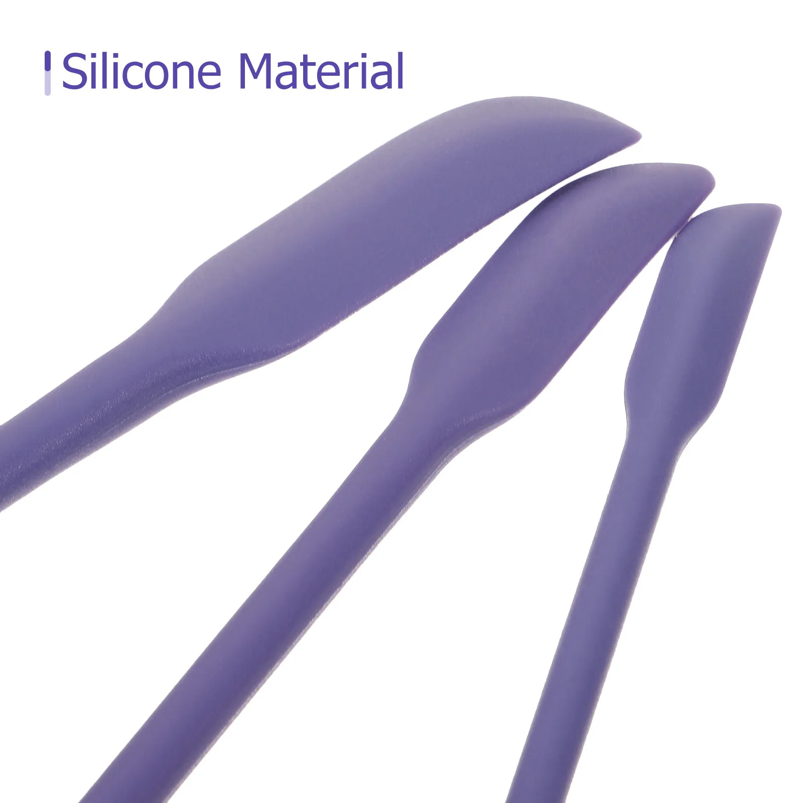 Набор из 3 мини-силиконовых шпателей: маленькие многоразовые шпатели для косметики, лосьонов, не деформируются, дорожный размер
Набор из 3 мини-силиконовых шпателей: маленькие многоразовые шпатели для косметики, лосьонов, не деформируются, дорожный размер