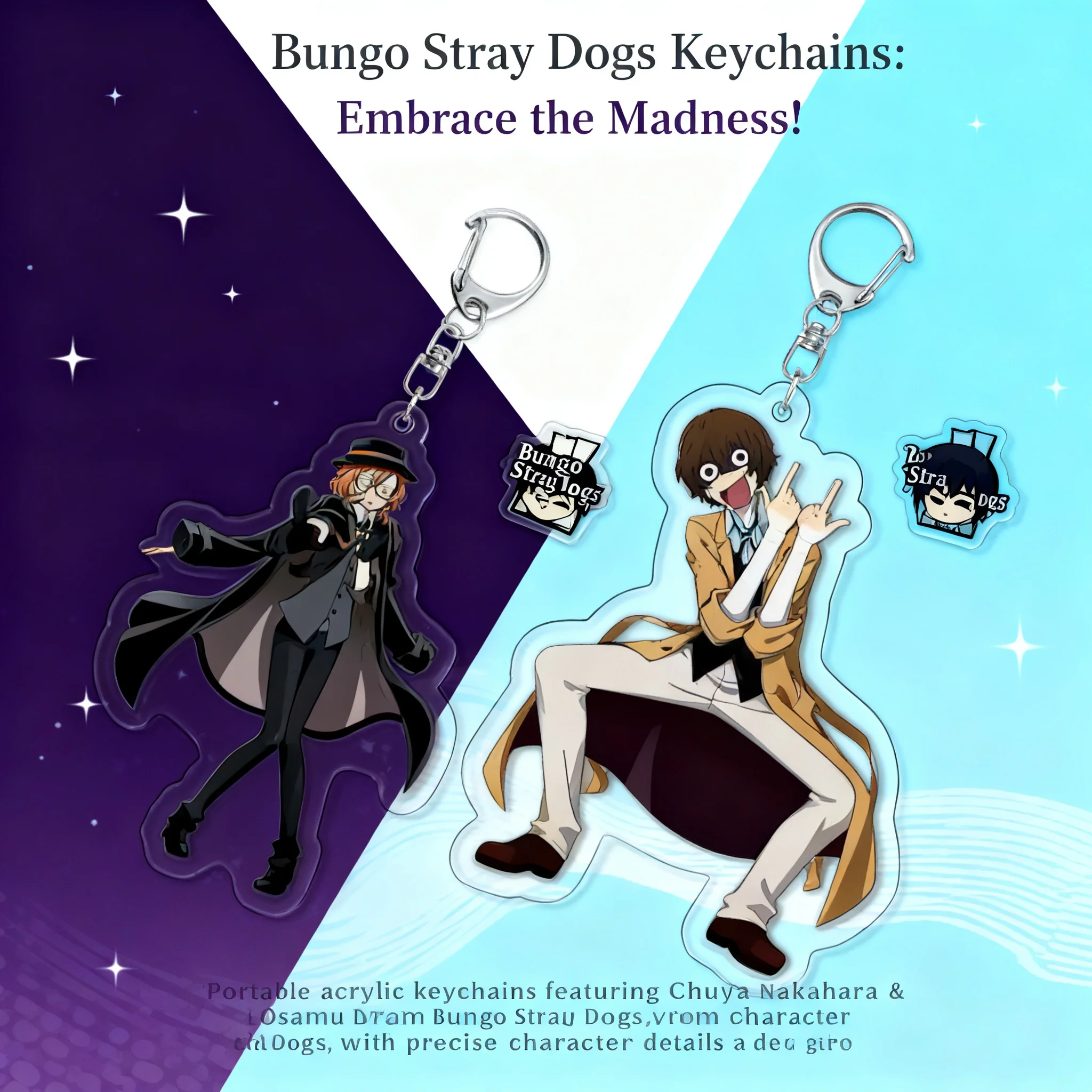 Bungou Stray Dogs Anime Acrylic Keychain Nakajima Atsushi Double Sided Pendant Keyring Literary Stray Dogs Peripherals In Stock
Bungou Stray Dogs Anime Acrylic Keychain Nakajima Atsushi Double Sided Pendant Keyring Literary Stray Dogs Peripherals In Stock