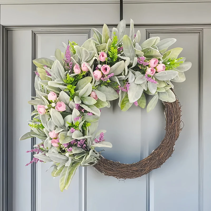 Artificial Wreaths, Front Door Wreaths, Flower Branches, Suitable For All Seasons, Farmhouse Home New Products
Artificial Wreaths, Front Door Wreaths, Flower Branches, Suitable For All Seasons, Farmhouse Home New Products