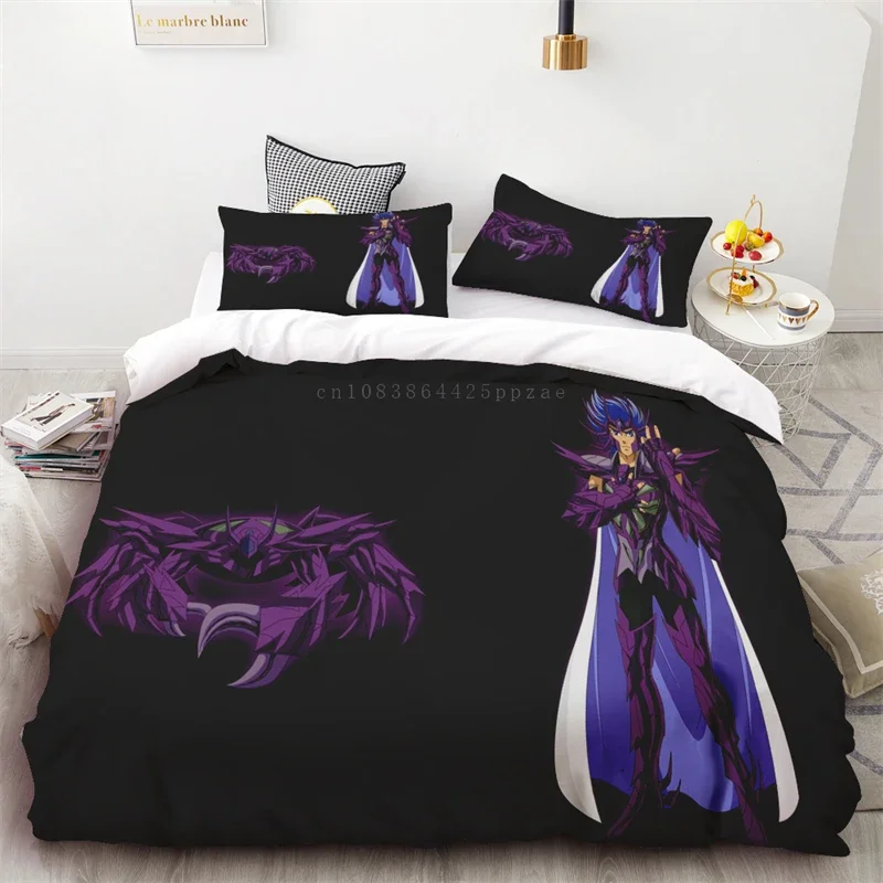 Duvet Cover Saint Seiya Black Background Purple Style Soft and Comfortable Children Teenagers Birthday Gift Room Decoration
Duvet Cover Saint Seiya Black Background Purple Style Soft and Comfortable Children Teenagers Birthday Gift Room Decoration