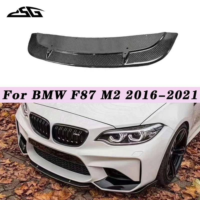 For BMW F87 M2 2016-2021 Carbon Fiber Front Bumper Lip Spoiler Splitter Canard Bar Guard Diffuser Lip Chin Body Kit
For BMW F87 M2 2016-2021 Carbon Fiber Front Bumper Lip Spoiler Splitter Canard Bar Guard Diffuser Lip Chin Body Kit