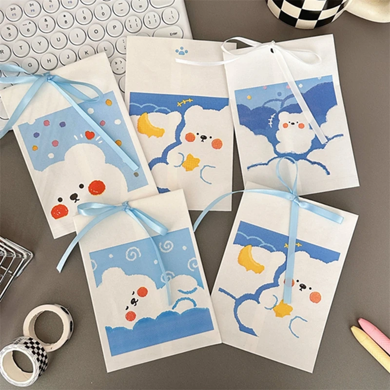 10 Pcs/set Small Gift Bags Paper Pouch Kawaii Bear Paper Food Bags Birthday Wedding Party Favors Gift Bags Packing for Guests
10 Pcs/set Small Gift Bags Paper Pouch Kawaii Bear Paper Food Bags Birthday Wedding Party Favors Gift Bags Packing for Guests