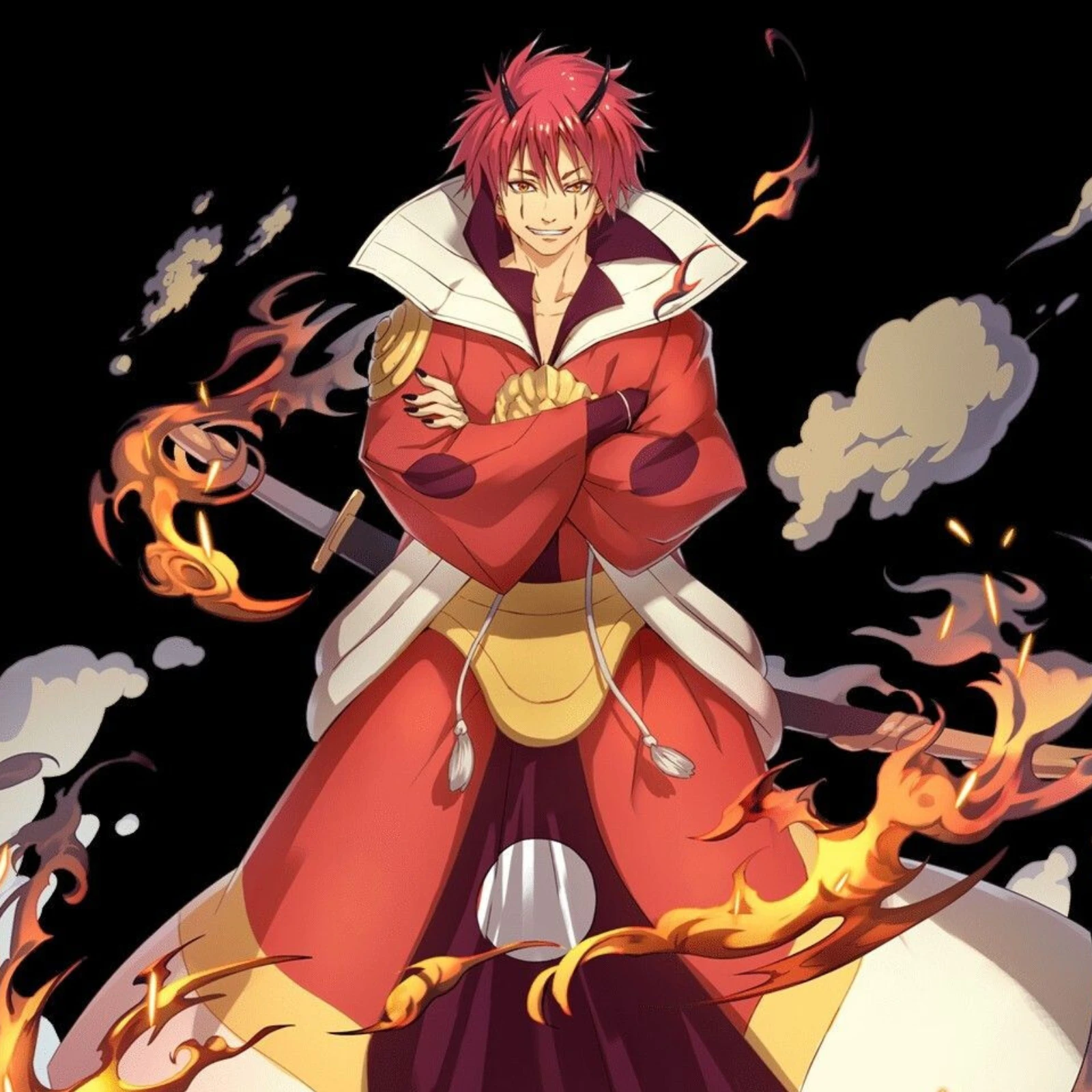 Anime That Time I Got Reincarnated As A Slime Benimaru Cosplay Costume Wig Halloween Red Uniform Full Set Cosplay Costume
Anime That Time I Got Reincarnated As A Slime Benimaru Cosplay Costume Wig Halloween Red Uniform Full Set Cosplay Costume
