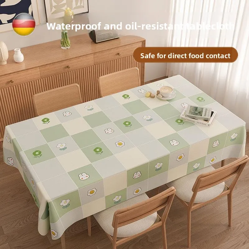 Waterproof Oil-resistant PVC Tablecloth Nordic Style Home Use Rectangular Non-washable Table Mat for Dining Table Coffee Tabl...
Waterproof Oil-resistant PVC Tablecloth Nordic Style Home Use Rectangular Non-washable Table Mat for Dining Table Coffee Tabl...