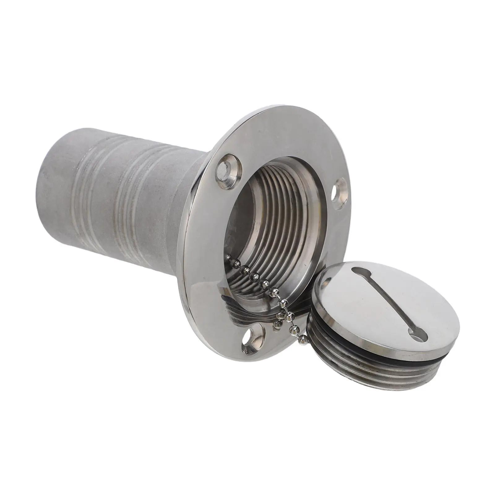 Marine Fuel Tank Gas Filler Neck 38Mm Stainless Steel Flush Mount Boat Deck Fill Lock Key Cap Leakproof Fuel Neck for Yacht Use
Marine Fuel Tank Gas Filler Neck 38Mm Stainless Steel Flush Mount Boat Deck Fill Lock Key Cap Leakproof Fuel Neck for Yacht Use