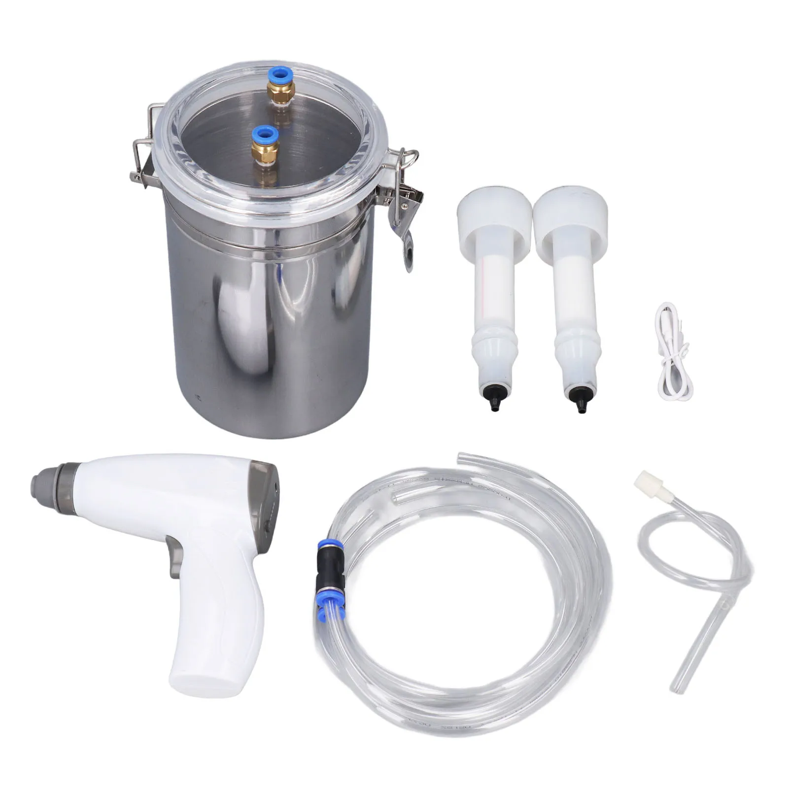 2L Goat Milking Machine 5 Levels Suction Adjustable Battery Powered Electric Portable Rechargeable Milker Machine Farm Supplies
2L Goat Milking Machine 5 Levels Suction Adjustable Battery Powered Electric Portable Rechargeable Milker Machine Farm Supplies