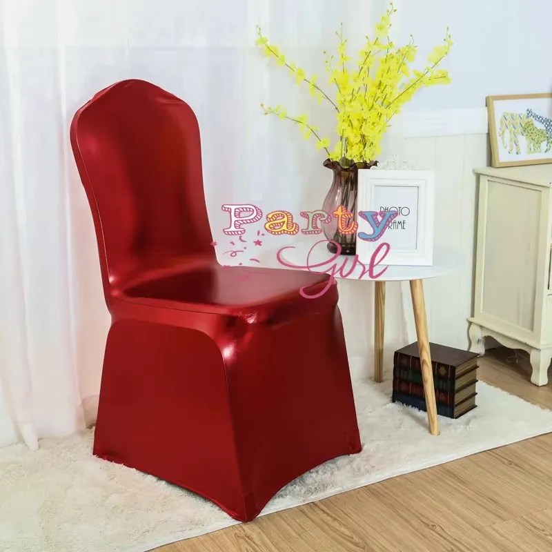 Good Looking Bronzing Coated Spandex Chair Cover Event Party Wedding Chair Covers Decoration
Good Looking Bronzing Coated Spandex Chair Cover Event Party Wedding Chair Covers Decoration