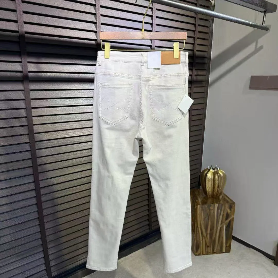 BC итальянская мужская одежда, осенне-зимние новые модные джинсы с вышивкой, мужские повседневные однотонные облегающие брюки в деловом стиле
BC итальянская мужская одежда, осенне-зимние новые модные джинсы с вышивкой, мужские повседневные однотонные облегающие брюки в деловом стиле