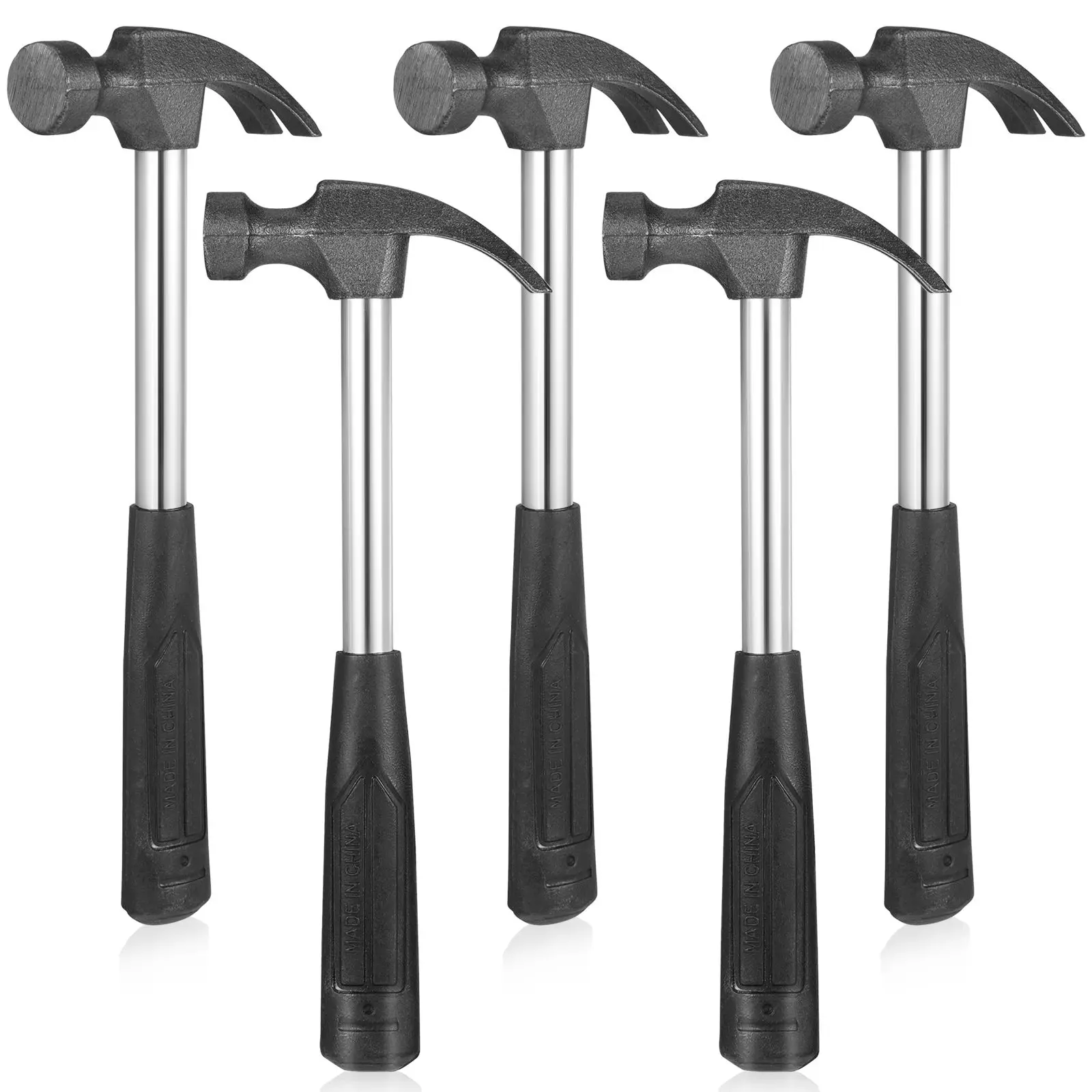 5 Pcs Claw Hammer Small Hammers Mini Woodworking Tool Nailing Metal Durable Lightweight Portable Storage Car Maintenance Outdoor
5 Pcs Claw Hammer Small Hammers Mini Woodworking Tool Nailing Metal Durable Lightweight Portable Storage Car Maintenance Outdoor