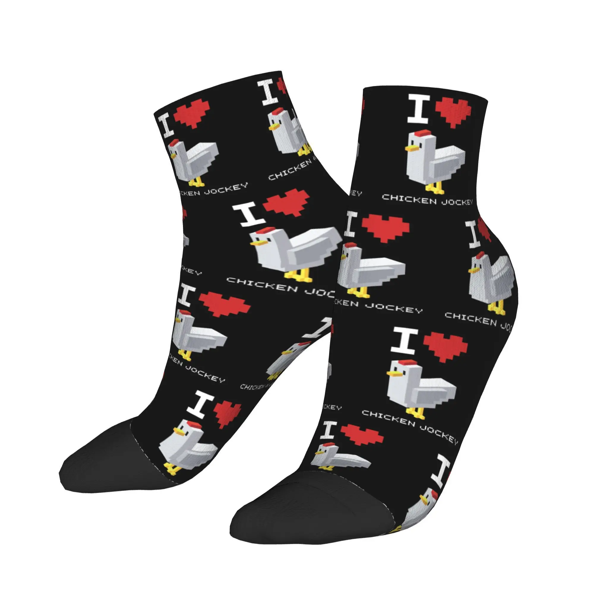 Autumn Winter Fashion Unisex I Love Chicken Jockey Socks Sweat Absorbing Crew Socks
Autumn Winter Fashion Unisex I Love Chicken Jockey Socks Sweat Absorbing Crew Socks