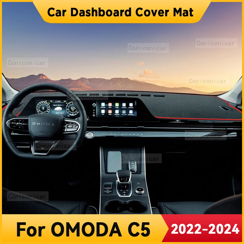 Для OMODA C5 2022 2023 2024, коврик для приборной панели автомобиля, нескользящая солнцезащитная подушка, защитный коврик для приборной панели, аксессуары для интерьера
Для OMODA C5 2022 2023 2024, коврик для приборной панели автомобиля, нескользящая солнцезащитная подушка, защитный коврик для приборной панели, аксессуары для интерьера