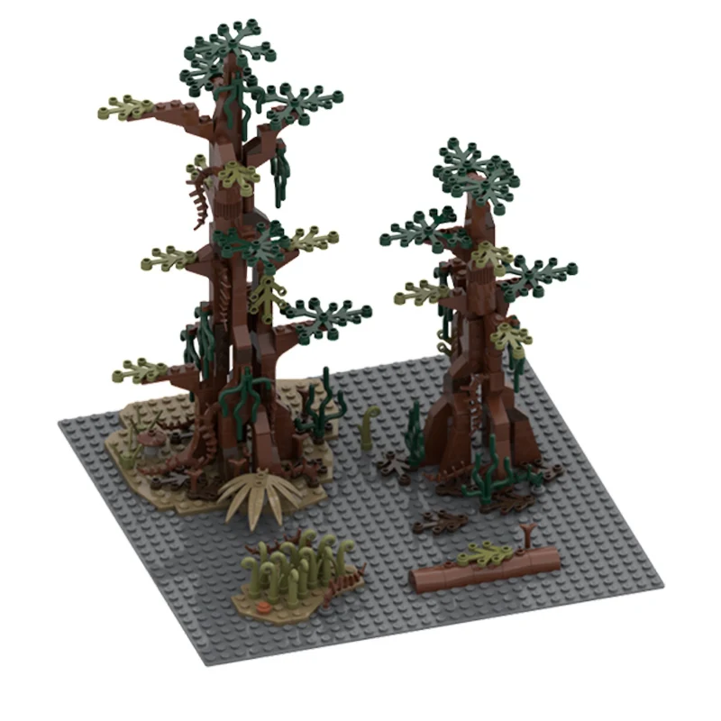 Popular Movie Model MOC Building Bricks Popular Movie Marsh Tree Scene Modular Technology Gifts Holiday Assemble Children Toys
Popular Movie Model MOC Building Bricks Popular Movie Marsh Tree Scene Modular Technology Gifts Holiday Assemble Children Toys