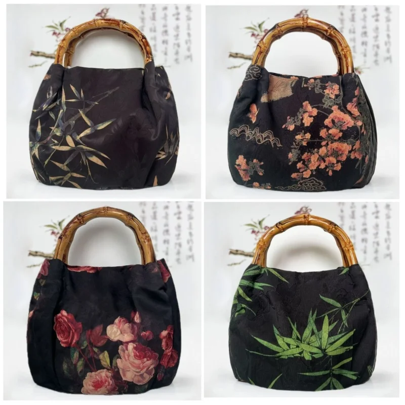2025 New Retro National Style Bamboo Knot Handbag Imitation Fragrant Gauze Ancient Atmosphere Cheongsam Mother Chinese Hand Bag
2025 New Retro National Style Bamboo Knot Handbag Imitation Fragrant Gauze Ancient Atmosphere Cheongsam Mother Chinese Hand Bag