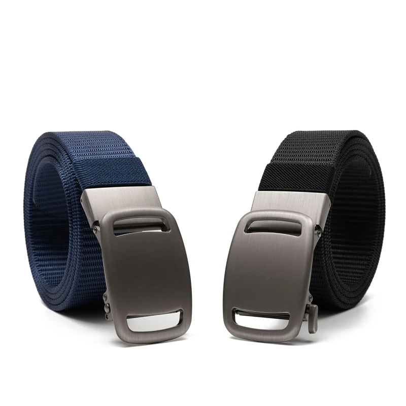 Fashion Black Blue Belt 115 Cm Toothless Automatic Buckle Canvas Belt Men Women Pants Belt Non Perforated Pants Waistband
Fashion Black Blue Belt 115 Cm Toothless Automatic Buckle Canvas Belt Men Women Pants Belt Non Perforated Pants Waistband