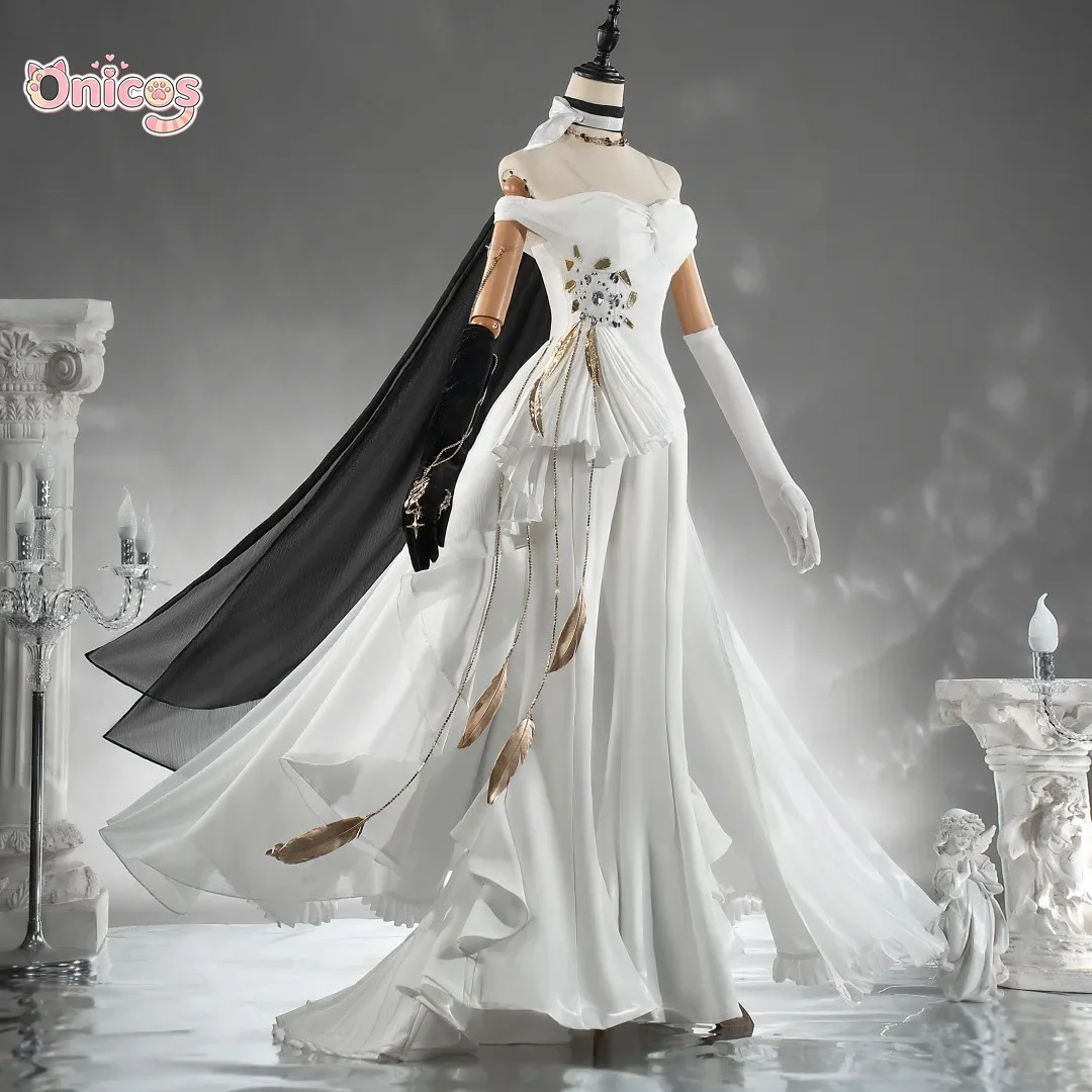Arknights Skadi Cosplay Costume Pearlescent Pageantry High Quality White Dress Women Game Outfit Halloween Carnival Onicos
Arknights Skadi Cosplay Costume Pearlescent Pageantry High Quality White Dress Women Game Outfit Halloween Carnival Onicos