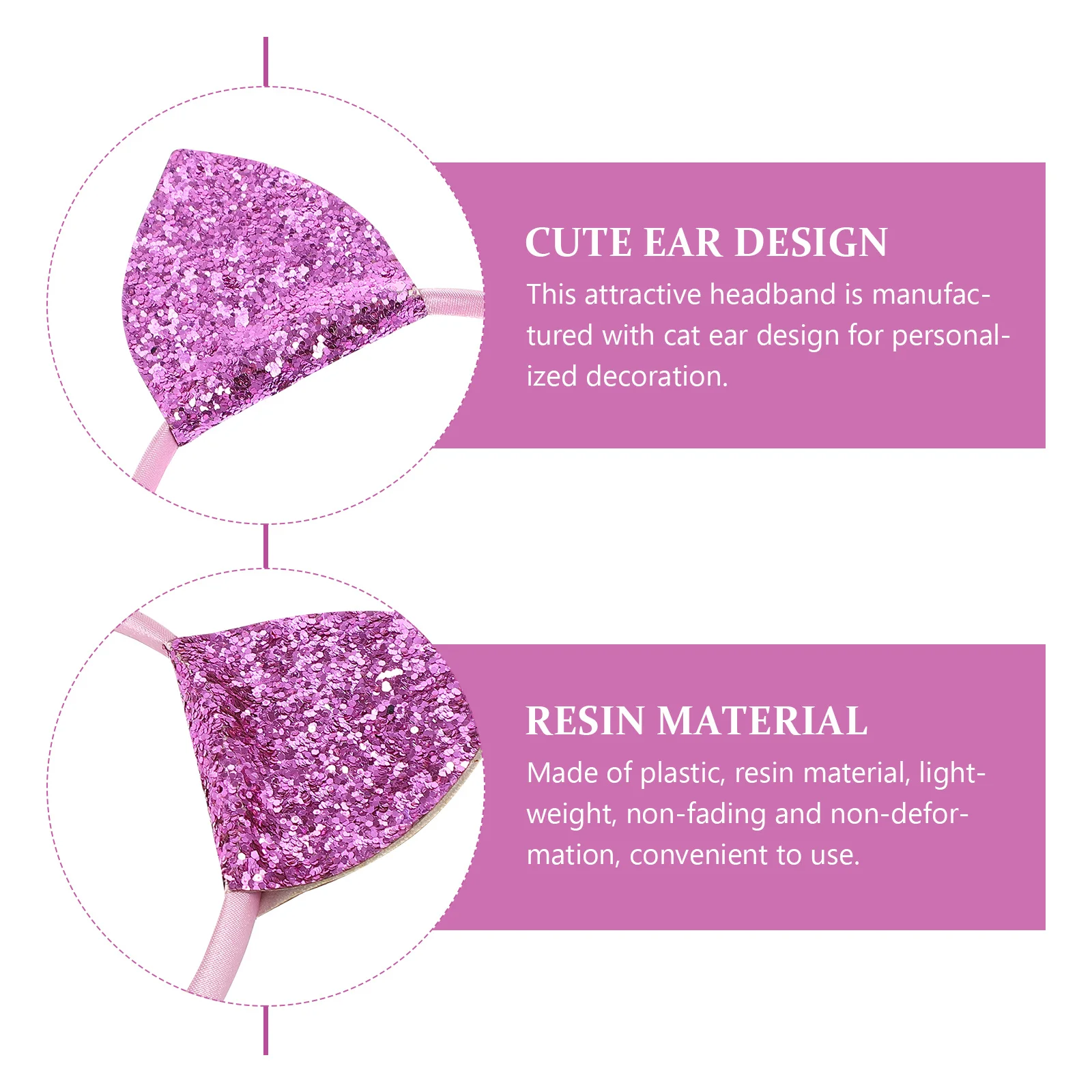 Lovely Cat Ear Headband Plastic Hair Accessory for Party Headdress Adult Birthday Decor Cat Ear Headband
Lovely Cat Ear Headband Plastic Hair Accessory for Party Headdress Adult Birthday Decor Cat Ear Headband