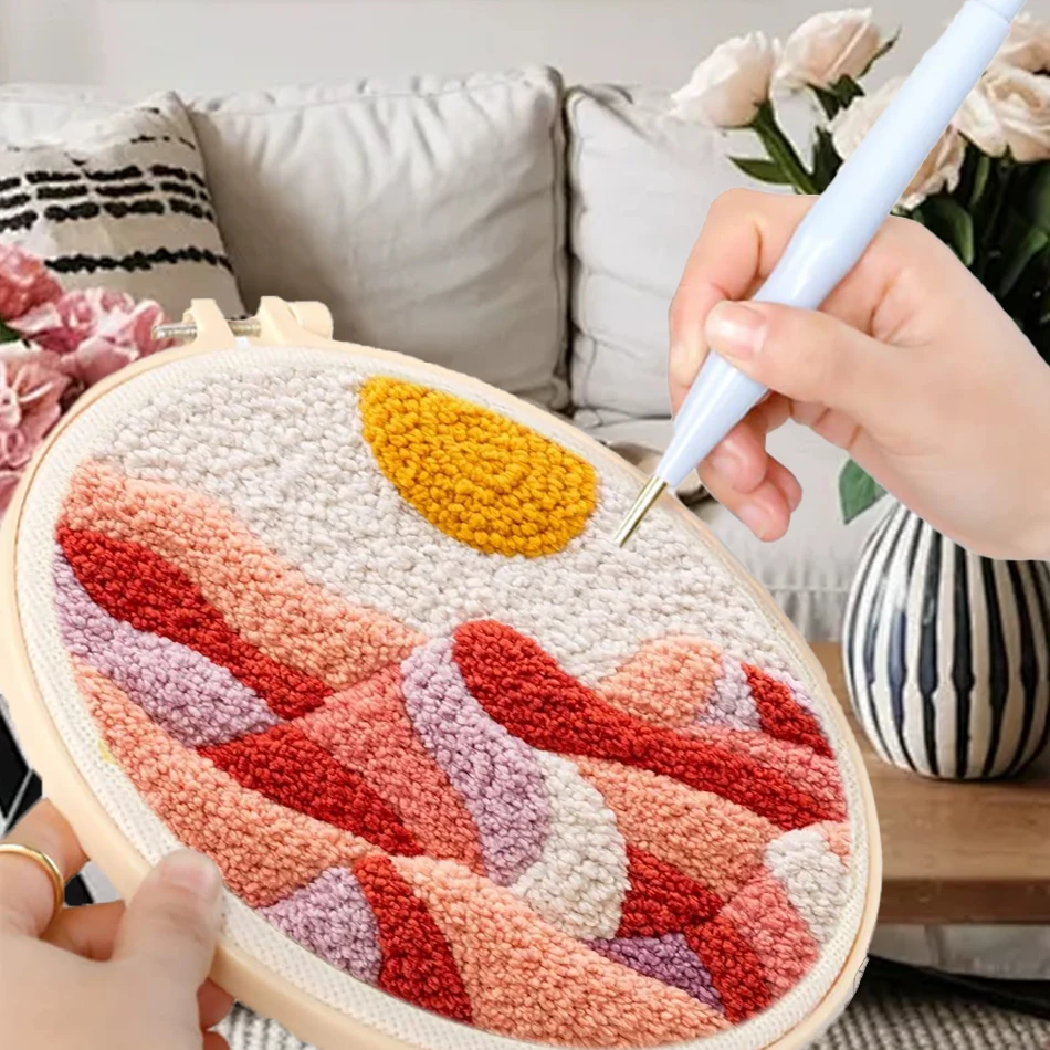 GATYZTORY punch needle embroidery kits landscape 20x20cm frame Decorative For Beginner Cross stitch set Yarn Knit Diy Magic Gift
GATYZTORY punch needle embroidery kits landscape 20x20cm frame Decorative For Beginner Cross stitch set Yarn Knit Diy Magic Gift