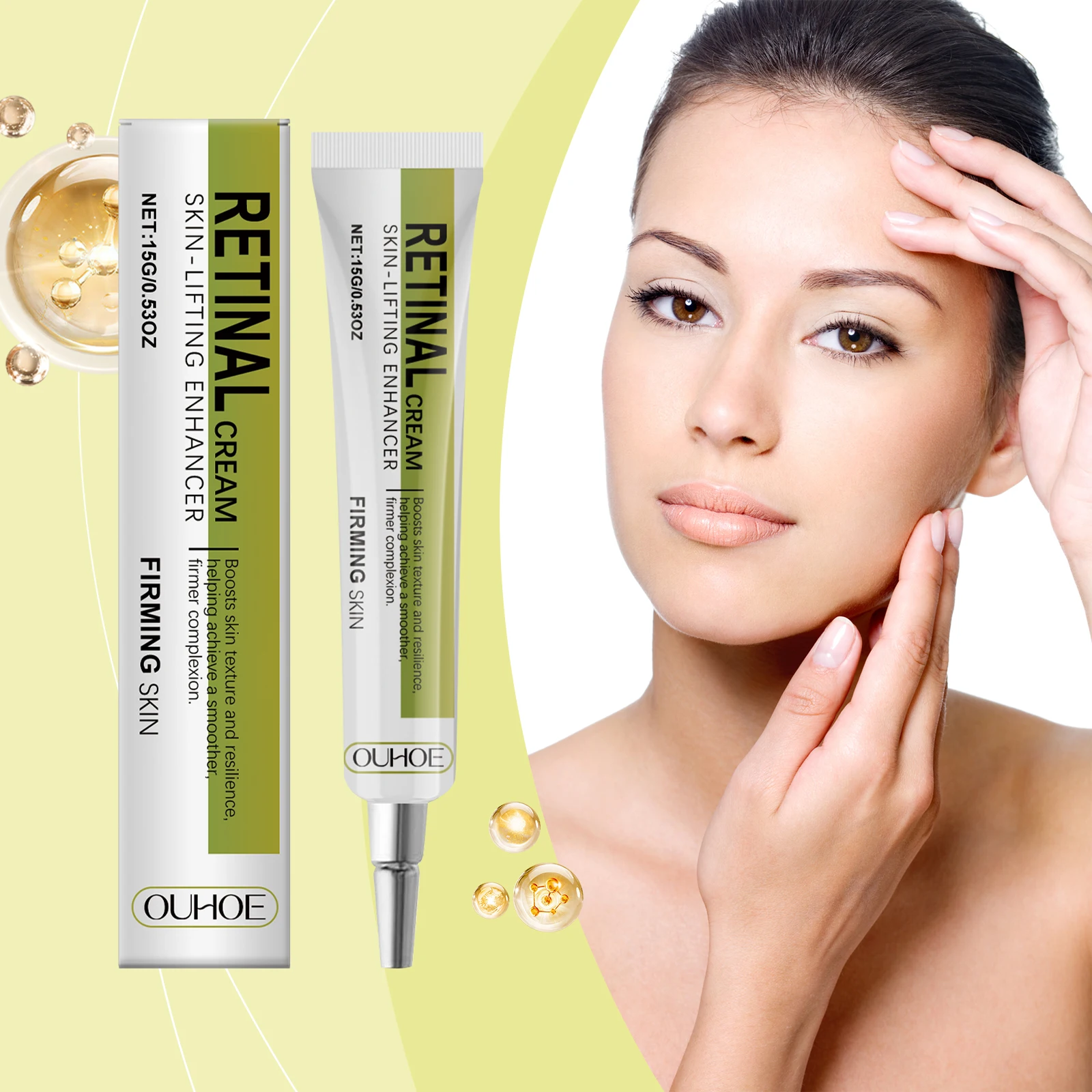 1/2/3Pcs Retinal Tightening Eye Cream Improve Sagging Anti Wrinkle Moisturizing Smoothing Lighten Firming Fine Lines Skin Care
1/2/3Pcs Retinal Tightening Eye Cream Improve Sagging Anti Wrinkle Moisturizing Smoothing Lighten Firming Fine Lines Skin Care