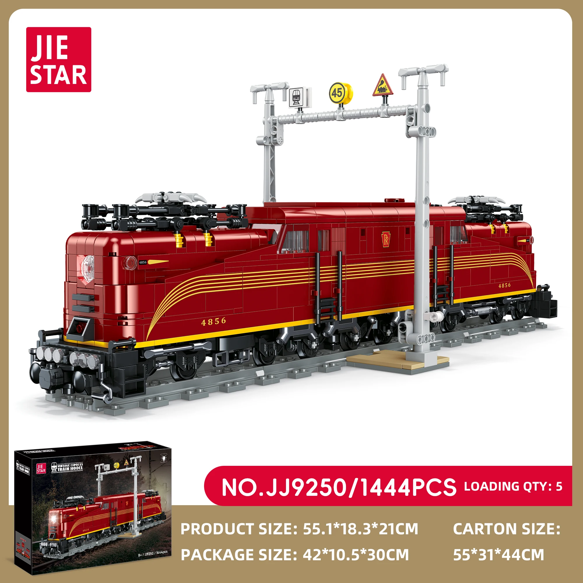 MOC Train Model Building Blocks Heavy Freight Train Rails Bricks Toys Architecture Toys Education Creative Brick Birthday Gift
MOC Train Model Building Blocks Heavy Freight Train Rails Bricks Toys Architecture Toys Education Creative Brick Birthday Gift
