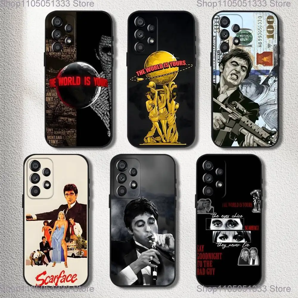Tony M-Montana of S-Scarface Phone Case For Samsung Galaxy A20,A21s,A22,A31,A32,A52,A53,A72,73,A80 Soft Black Cover
Tony M-Montana of S-Scarface Phone Case For Samsung Galaxy A20,A21s,A22,A31,A32,A52,A53,A72,73,A80 Soft Black Cover