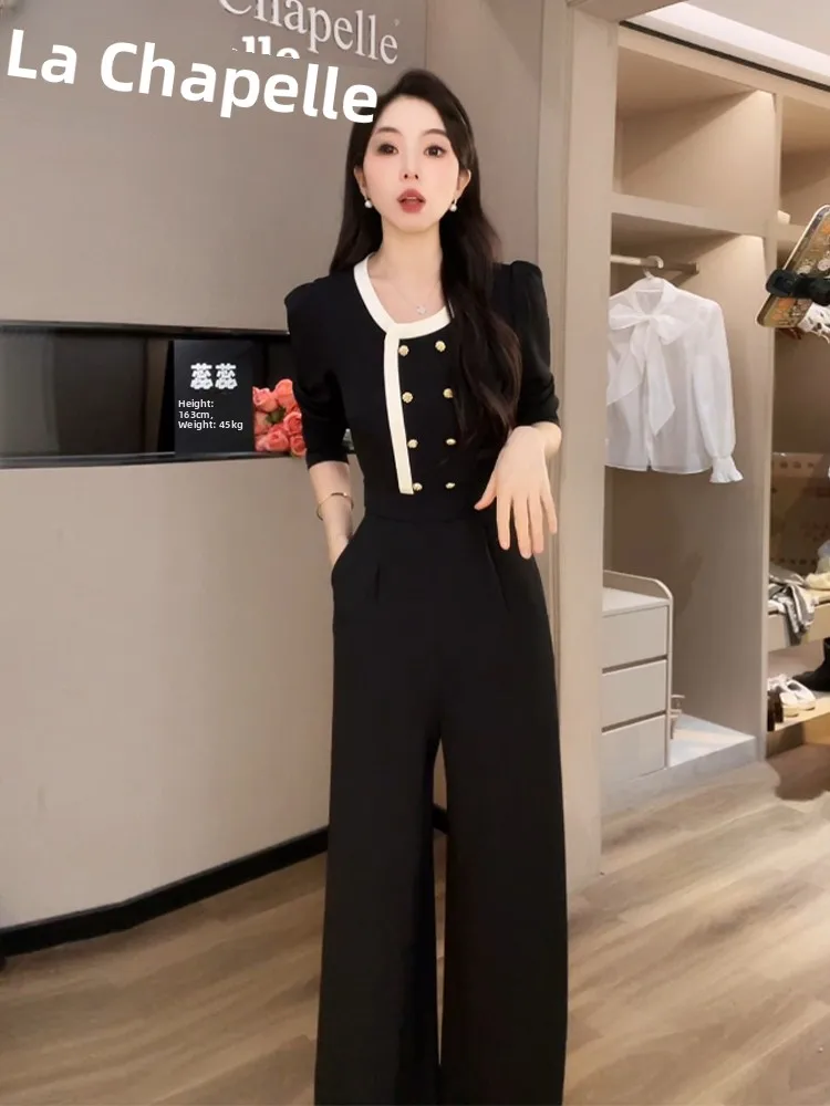 Костюм La Chapelle Bla-Piece для женщин: элегантный, с завышенной талией, прямые брюки из полиэстера, для офиса и важных мероприятий
Костюм La Chapelle Bla-Piece для женщин: элегантный, с завышенной талией, прямые брюки из полиэстера, для офиса и важных мероприятий